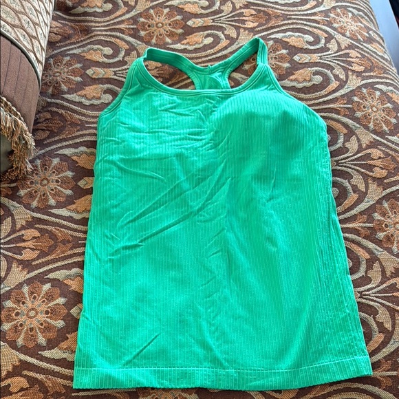 attraco Tops - Green Racerback Tank Top - Women